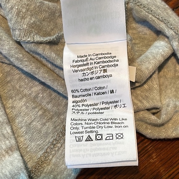 J.Crew Crewcuts Boys Gray T-Shirt Size S - Picture 5 of 6